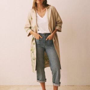 Denim crop jean - Light wash